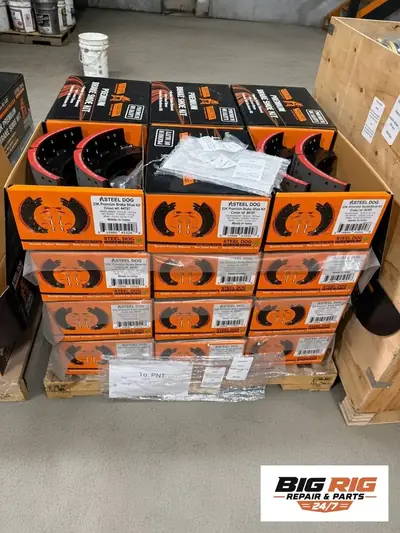 Heavy-duty brake shoe kits at Big Rig Repair & Parts, Clear Brook VA